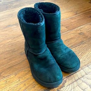 Ugg Short Boots Black Size 7